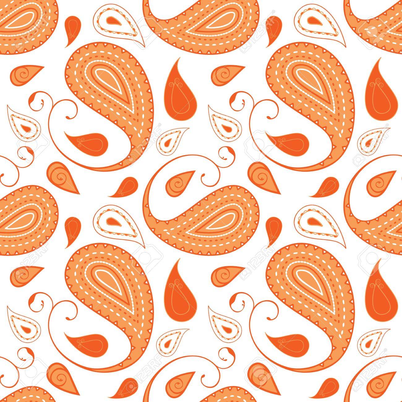 Shades Of Orange a background paisley illustration in shades of orange stock photo Shades Of Orange a background paisley illustration in shades of orange stock photo