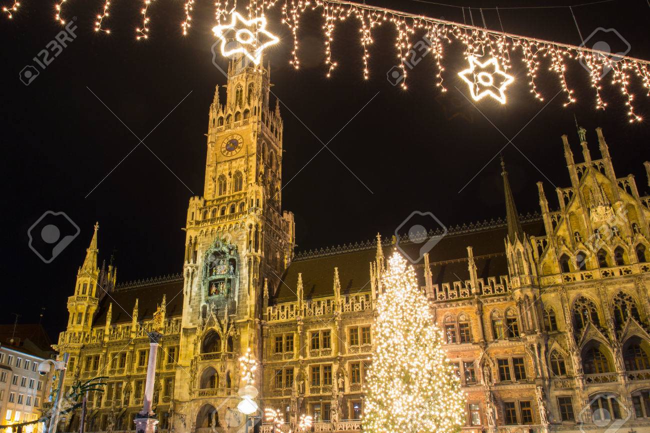 ミュンヘンのマリエン広場のクリスマス マーケット の写真素材 画像素材 Image ミュンヘンのマリエン広場のクリスマス マーケット の写真素材 画像素材 Image