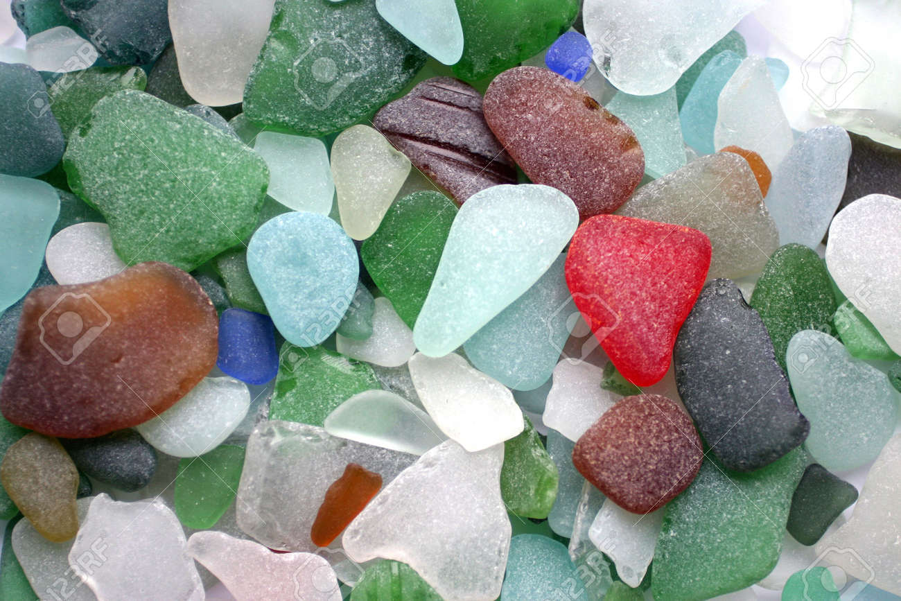 Colorful Matted Glass Stones From Baltic Sea Lithuania Stock Photo Picture And Royalty Free Image Image 877683