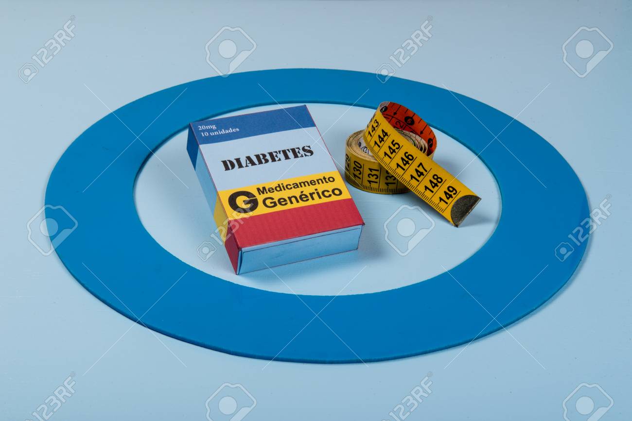 diabetes blue circle Fotografías diabetes blue circle Fotografías