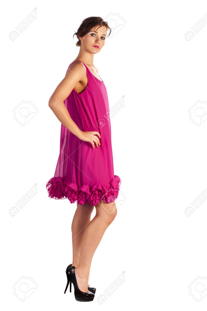 black shoes with pink dress