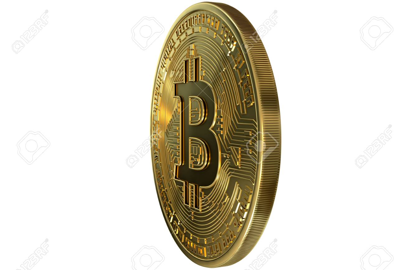Bitcoin Münze Gold Krypto Währung Lizenzfreie Fotos, Bilder und Stock  Fotografie. Image 91707348.