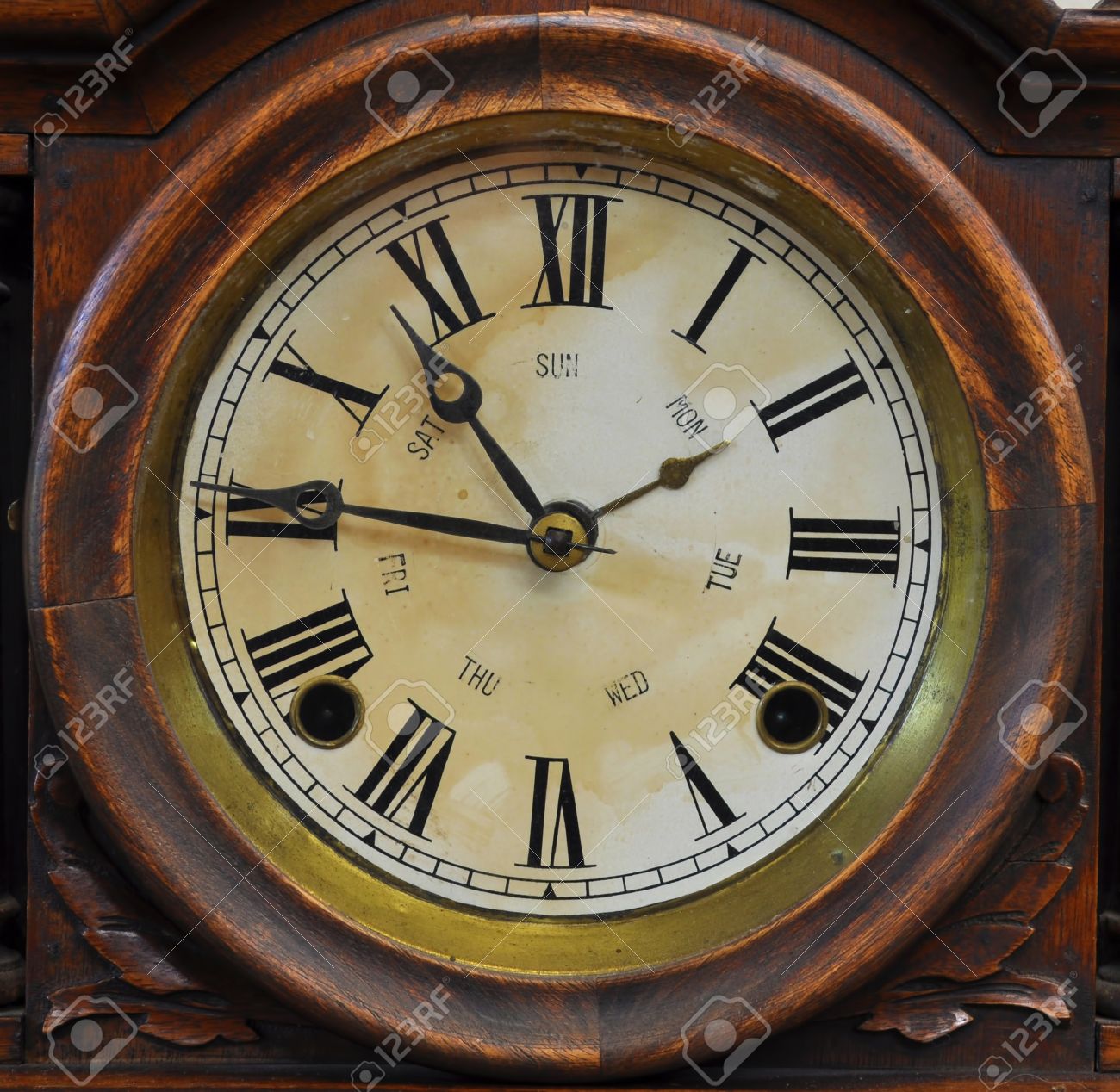 昔ながらの旧式な時計 の写真素材 画像素材 Image