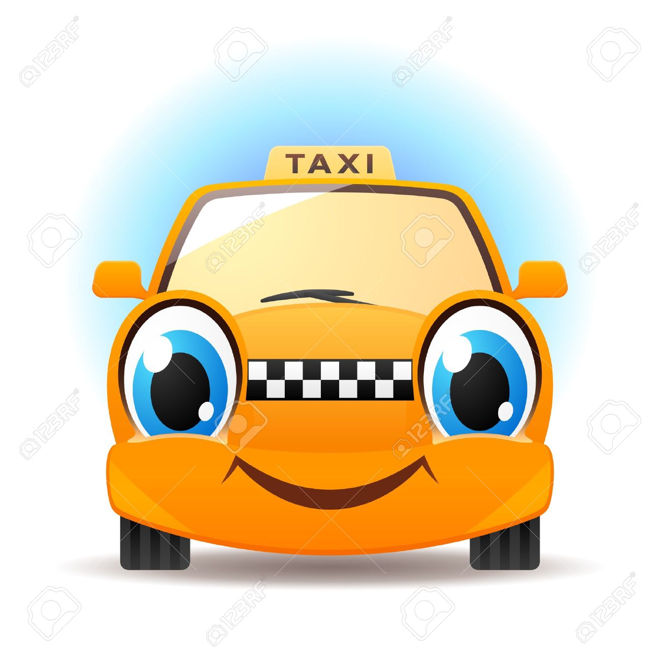 Funny Taxi Royalty Free Cliparts Vectors And Stock Illustration Image