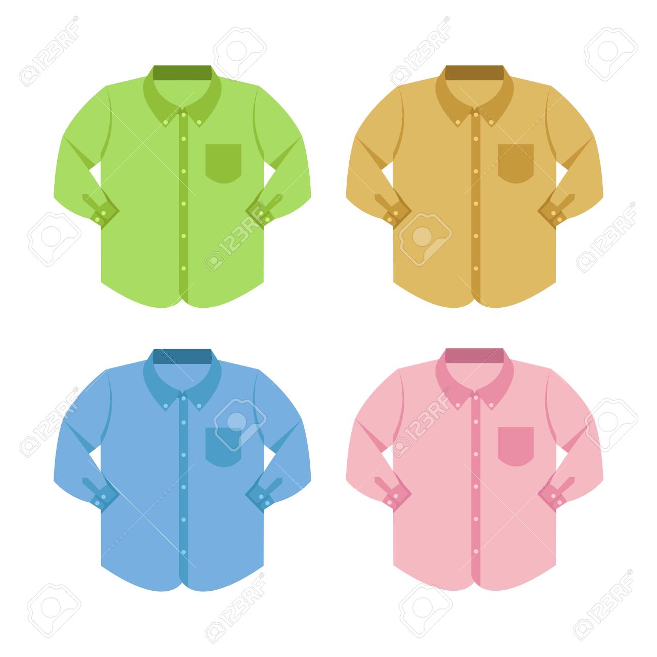 plain white shirt pattern