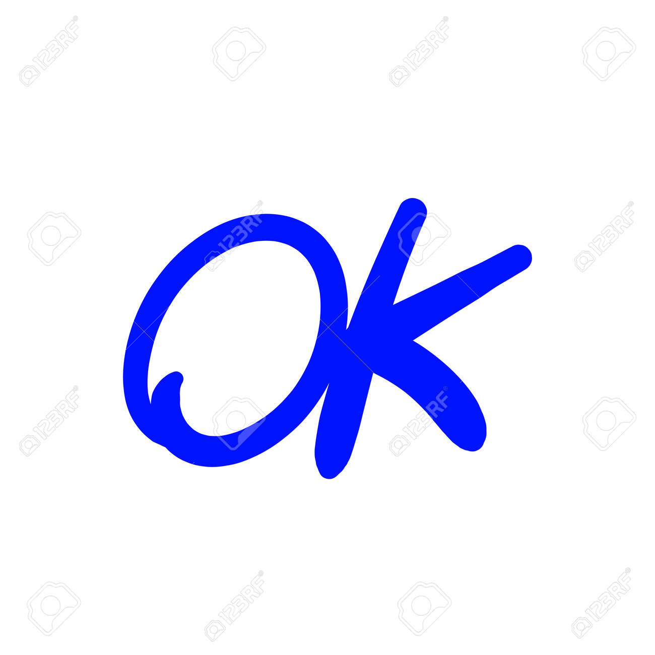 Ok speech with hand drawn, Ok yes confirm vote and good concept, Ok handwritten short phrases - 170121503 Ok speech with hand drawn, Ok yes confirm vote and good concept, Ok handwritten short phrases - 170121503