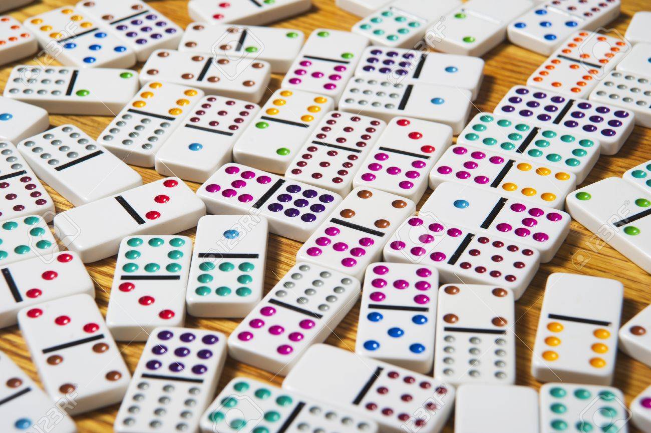 colorful dominoes