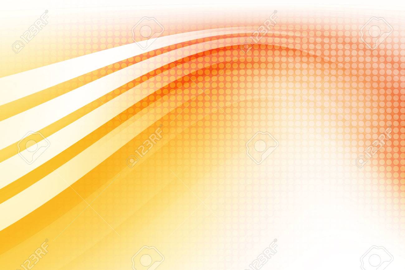 オレンジ曲線未来の抽象的な背景デザイン の写真素材 画像素材 Image