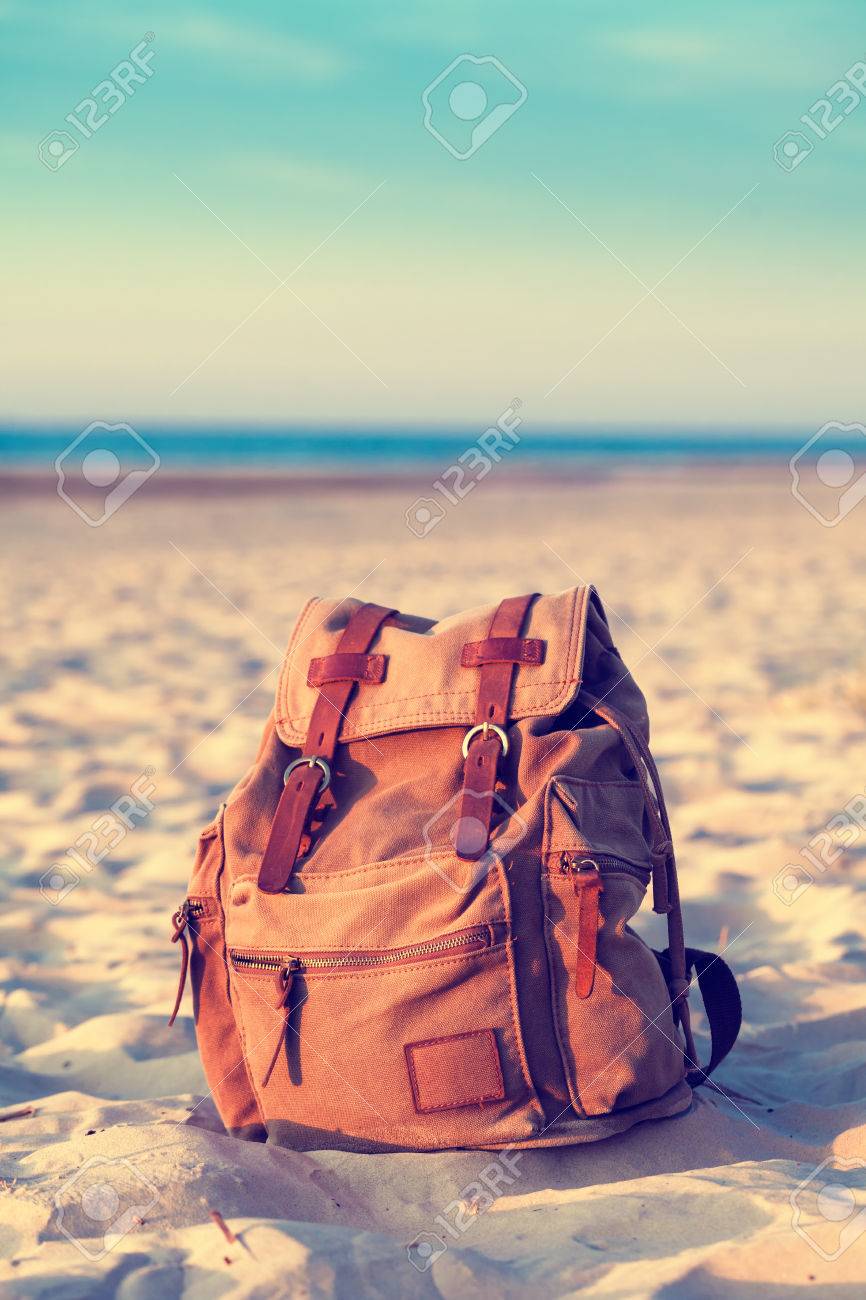 sac a dos plage
