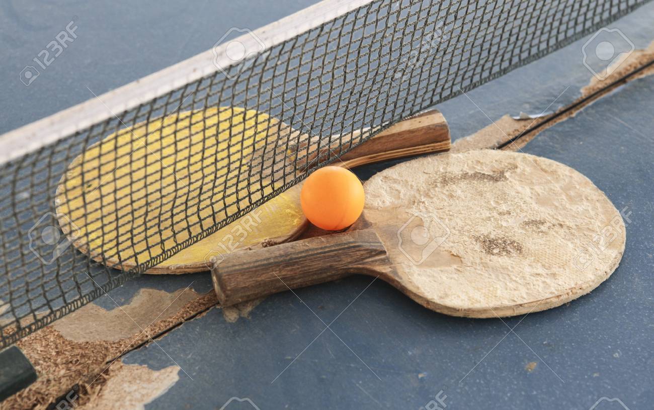 Old table tennis racket Clearance