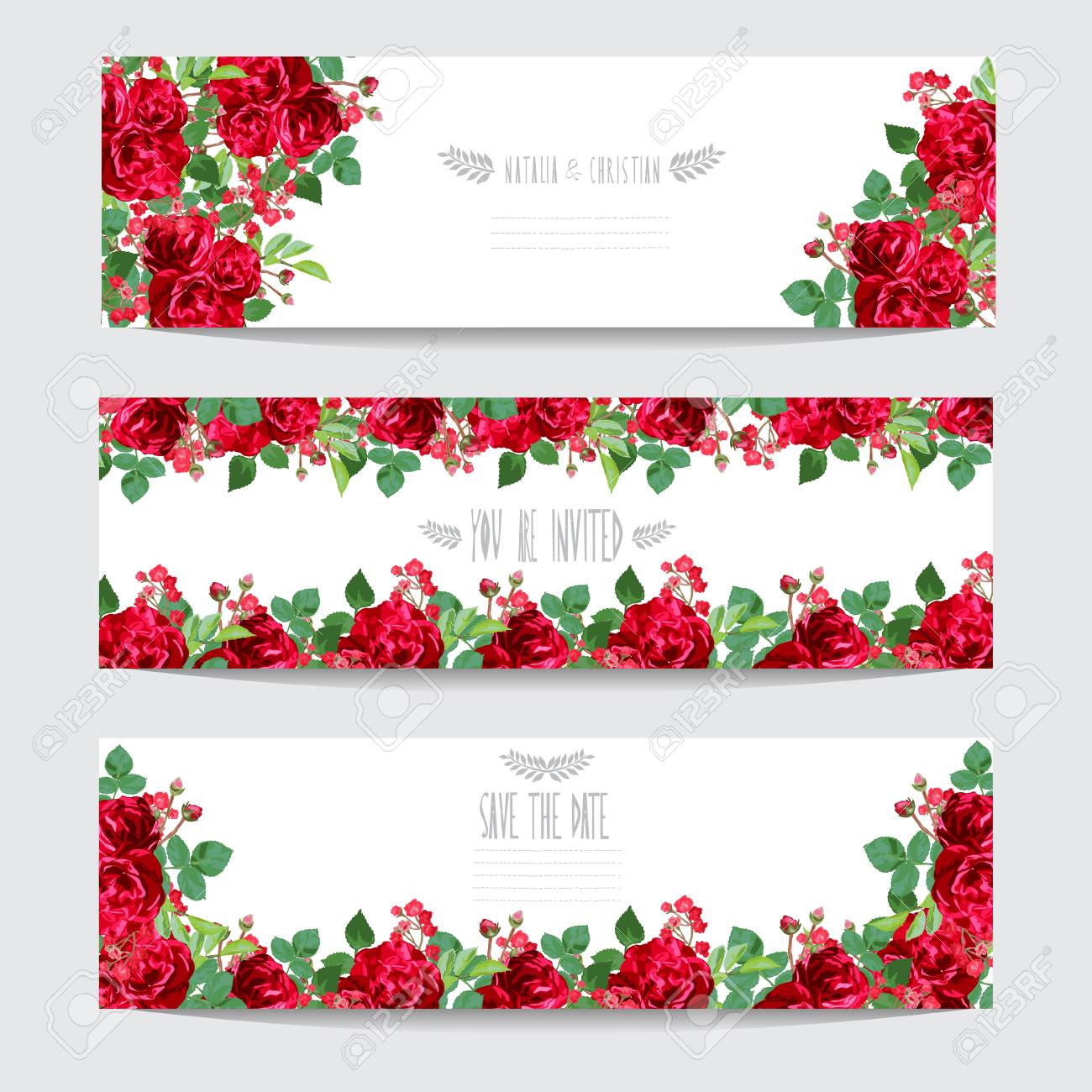 red rose baby shower