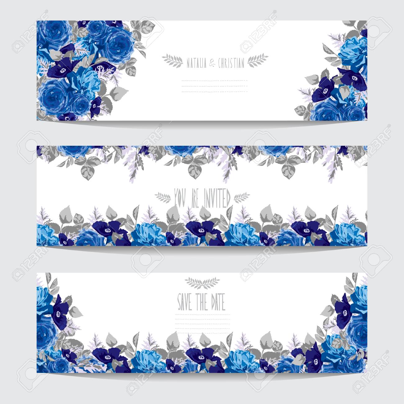 Tarjetas Azul Oscuro Con Flores Decorativas Azules, Elementos De Diseño. Puede Ser Utilizado Para Boda, Baby Shower, Día De La Madre, Día De San Valentín, Tarjetas De Cumpleaños, Invitaciones, Saludos. Flores Decorativas Tarjetas Azul Oscuro Con Flores Decorativas Azules, Elementos De Diseño. Puede Ser Utilizado Para Boda, Baby Shower, Día De La Madre, Día De San Valentín, Tarjetas De Cumpleaños, Invitaciones, Saludos. Flores Decorativas