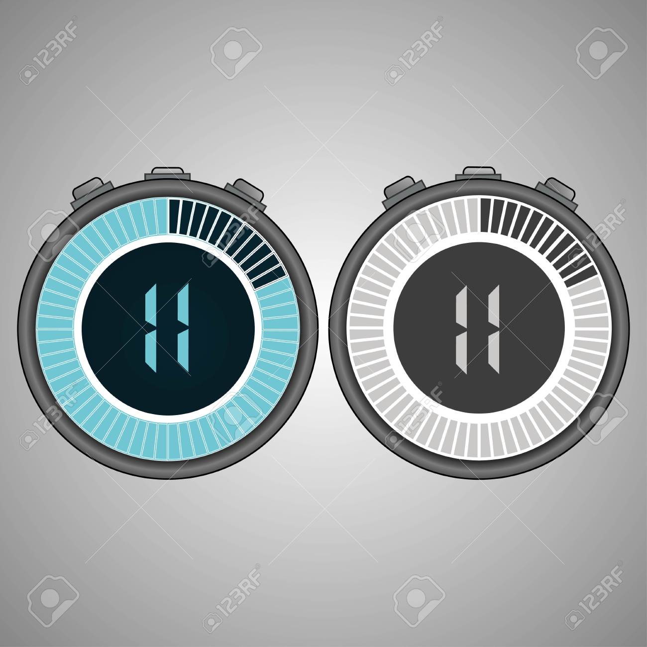 electronic digital stopwatch 11