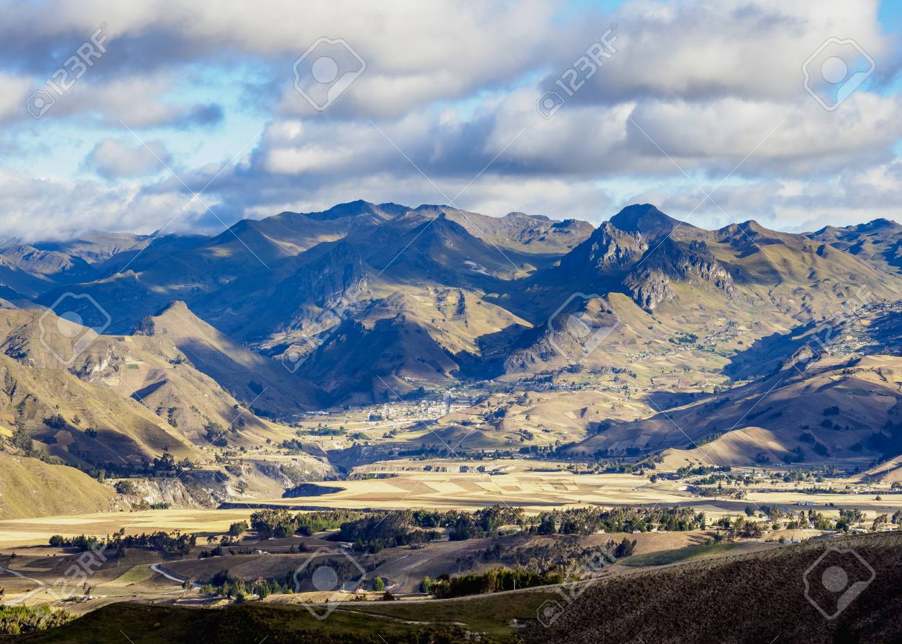 Landscape Of The Mountains In Pujili Canton Cotopaxi Province Stock Photo Picture And Royalty Free Image Image 118973657