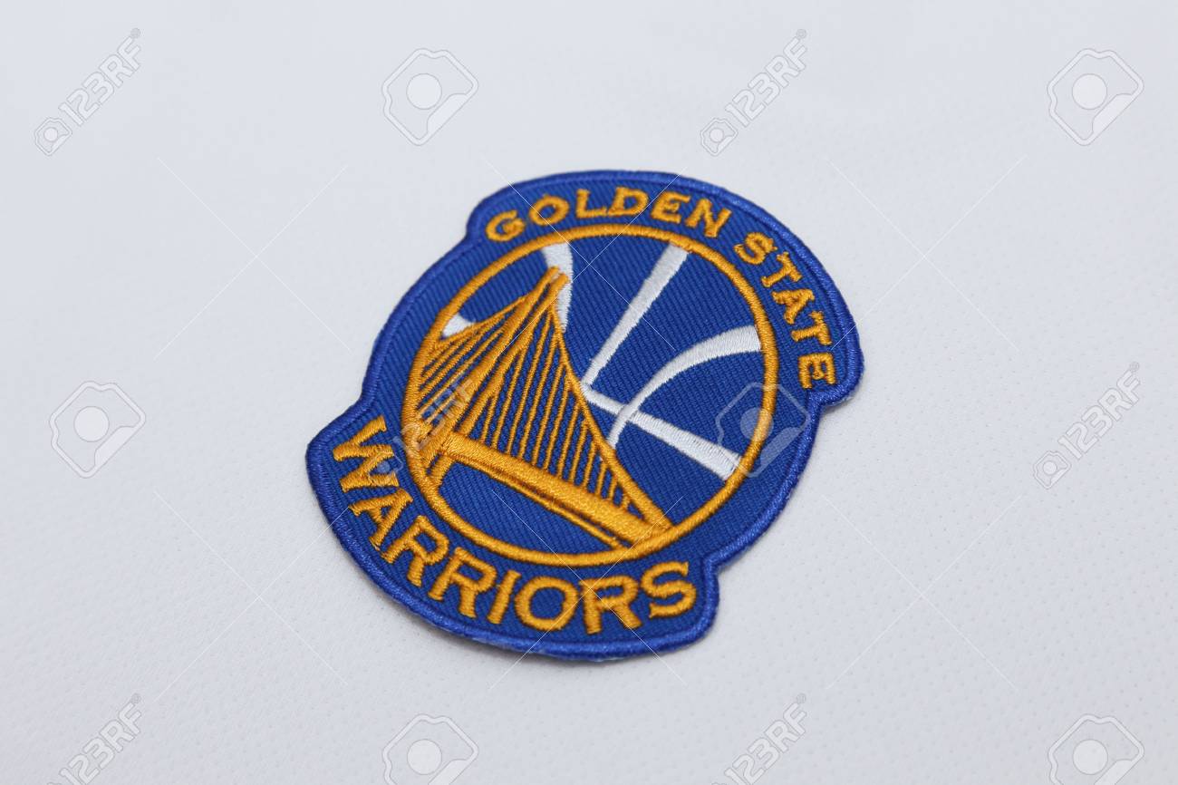 バンコク タイ 16 年 6 月 7 日 のロゴのバスケット ボール チーム ウォリアーズ 6 月繊維にタイのバンコクで 7 16 の写真素材 画像素材 Image