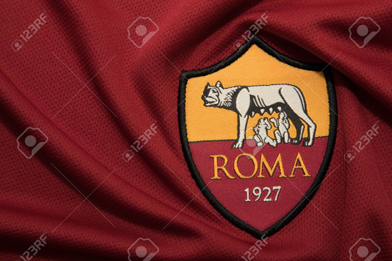 roma football club jersey