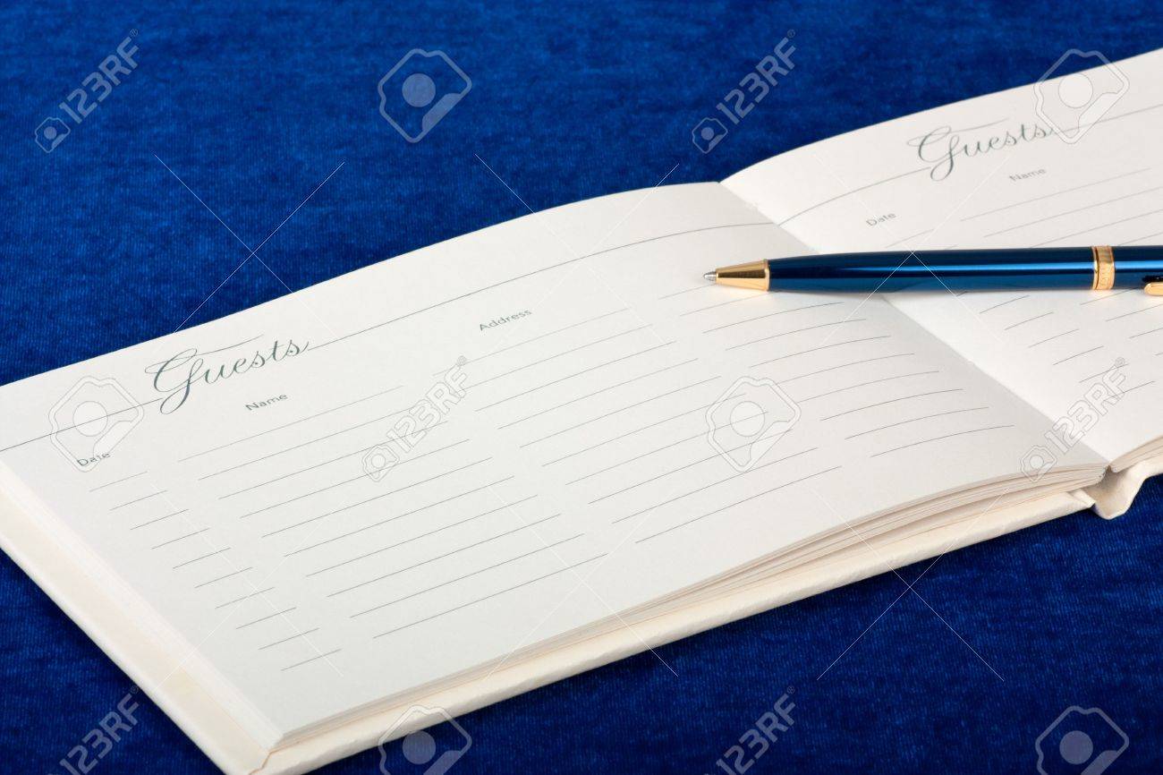 office guest book