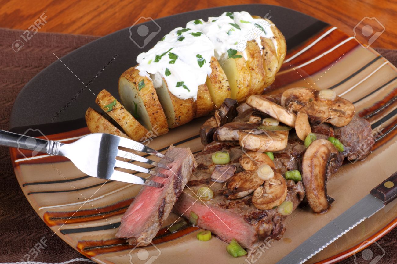 Grilled Steak and Potatoes with Mushrooms recommendations Grilled Steak and Potatoes with Mushrooms recommendations
