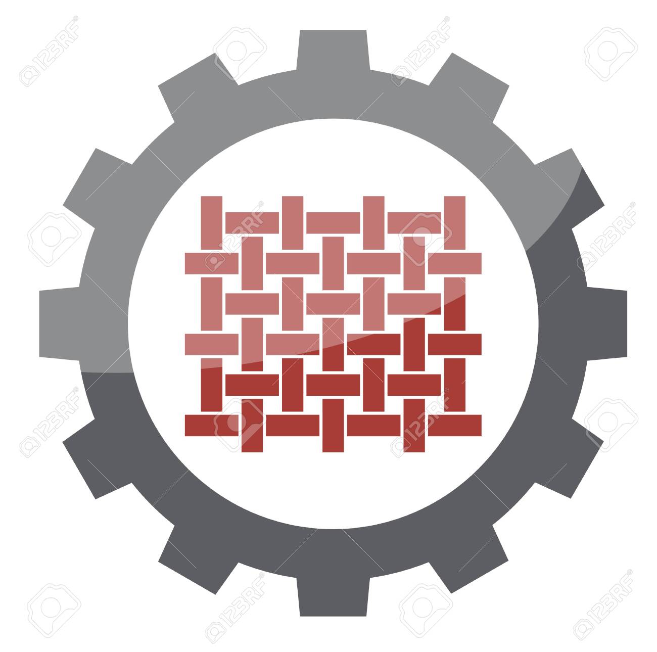 Textile Industry Icon Symbol, Vector On White Background Royalty Free SVG,  Cliparts, Vectors, and Stock Illustration. Image 128702140., image size:1300x1290