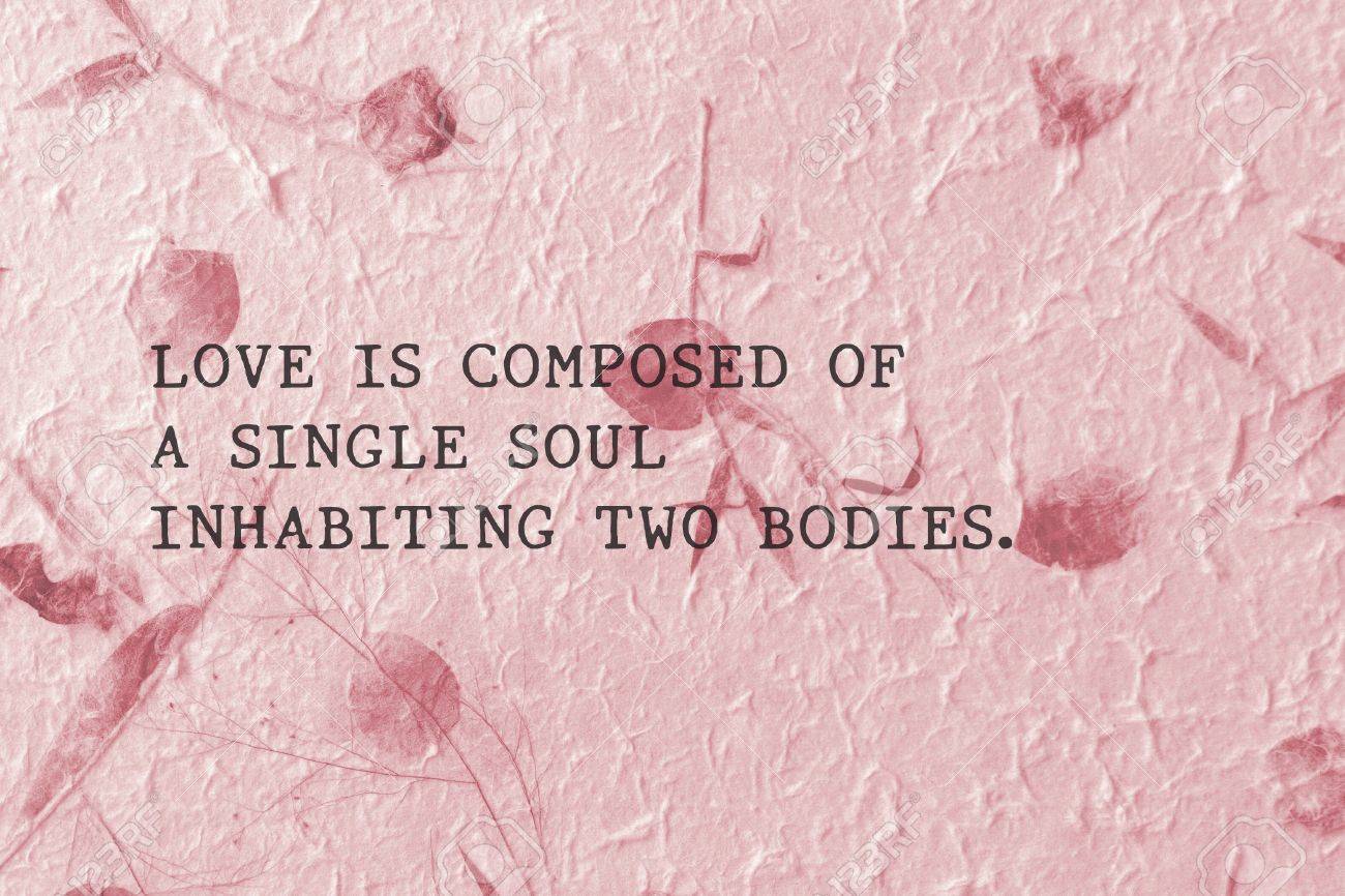 Aristotle On Love Quotes Love Quotes By Aristotle On Hand Made Paper Stock Photo, Picture And  Royalty Free Image. Image 20890156.