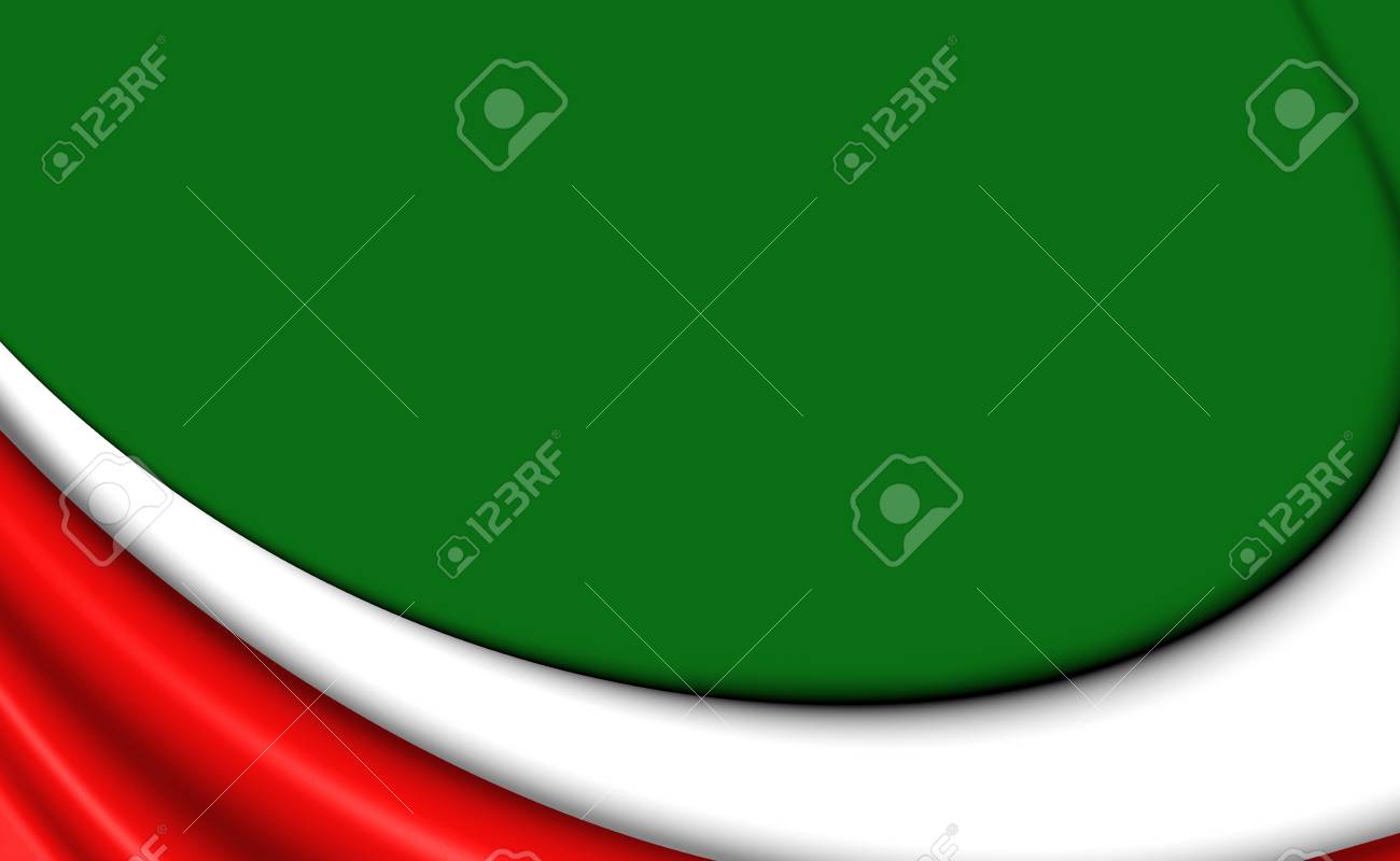 republic of tatarstan flag russia close up stock photo picture