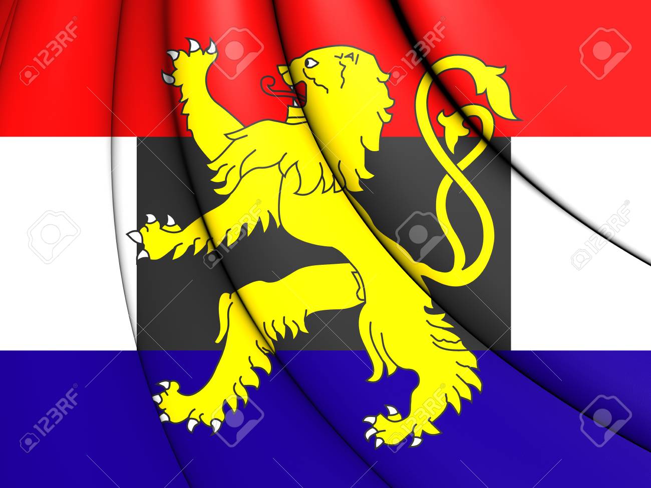 ベネルクス三国の 3 D の旗 クローズ アップ の写真素材 画像素材 Image
