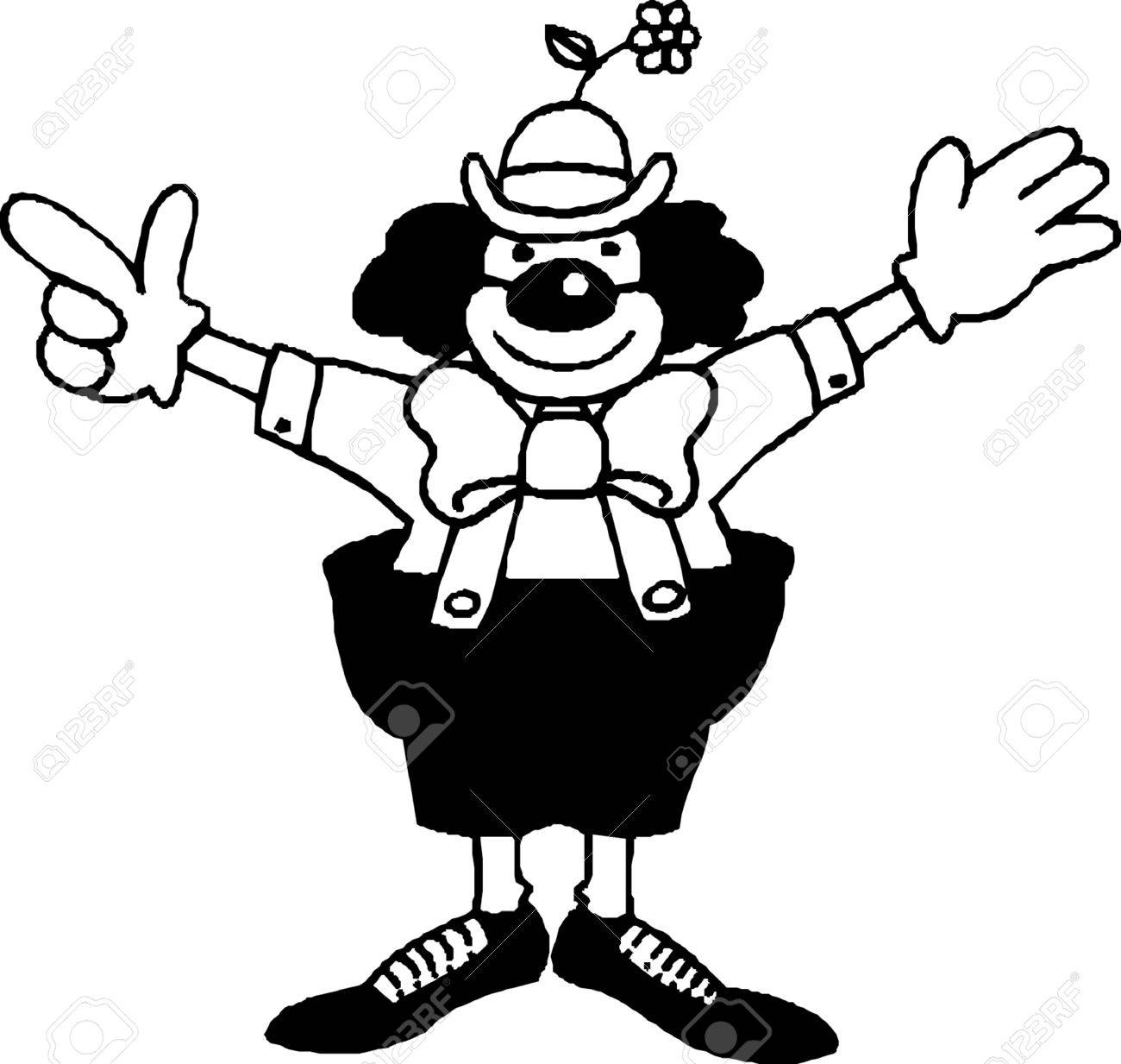 ピエロ イラストのイラスト素材 ベクタ Image 22242856