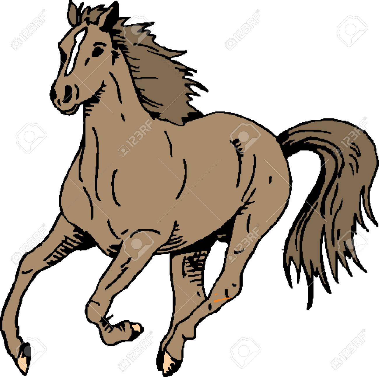 馬の絵 馬の絵1 風水 絵画 (120X67CM) | セオアートギャラリー