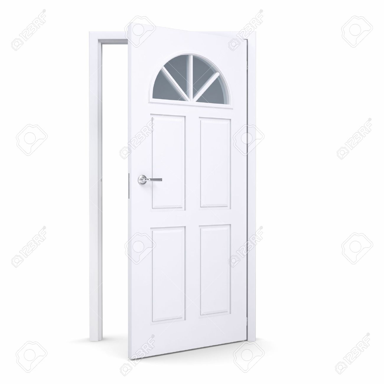 Open White Door Open White Door