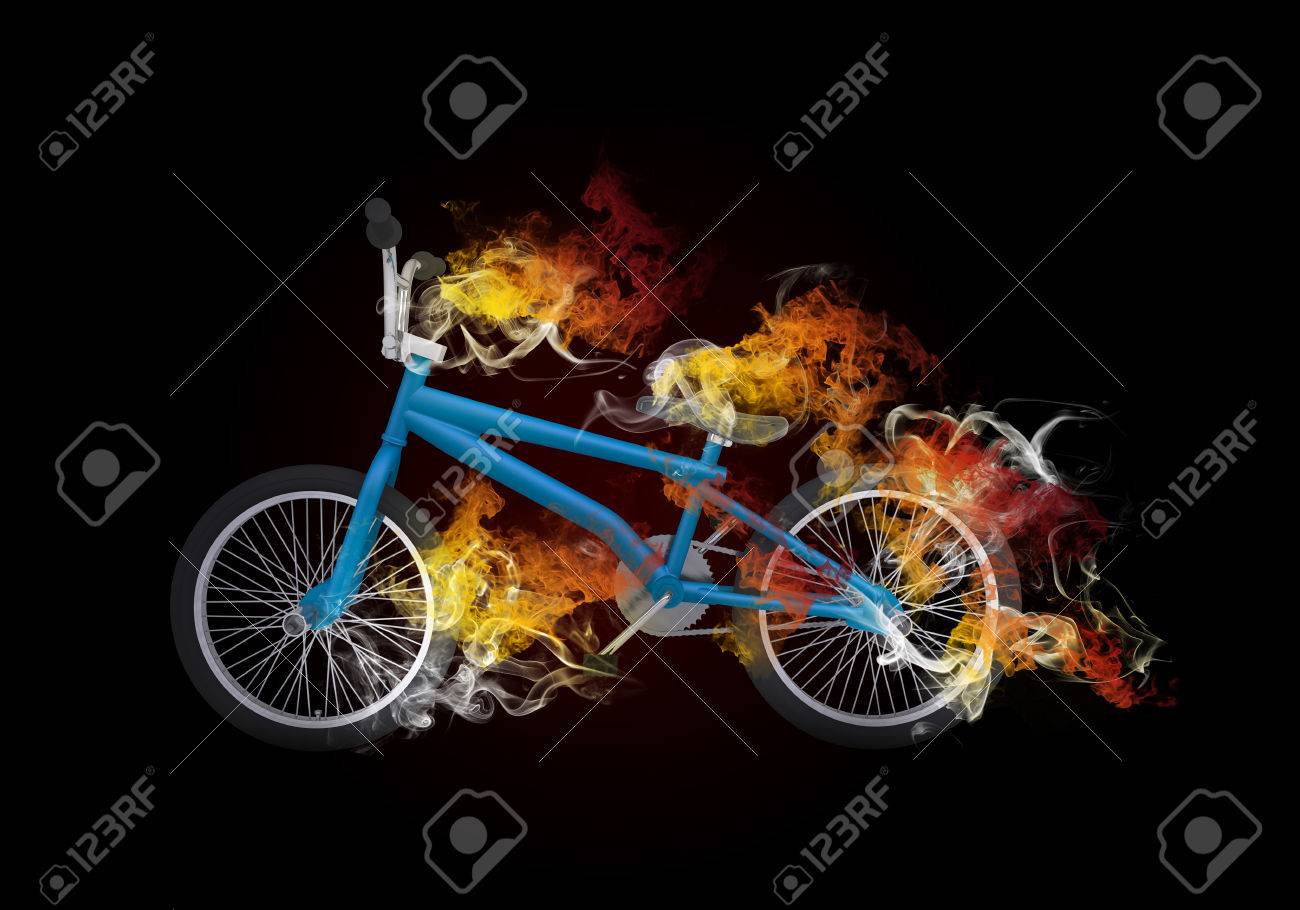 colorful bmx bikes
