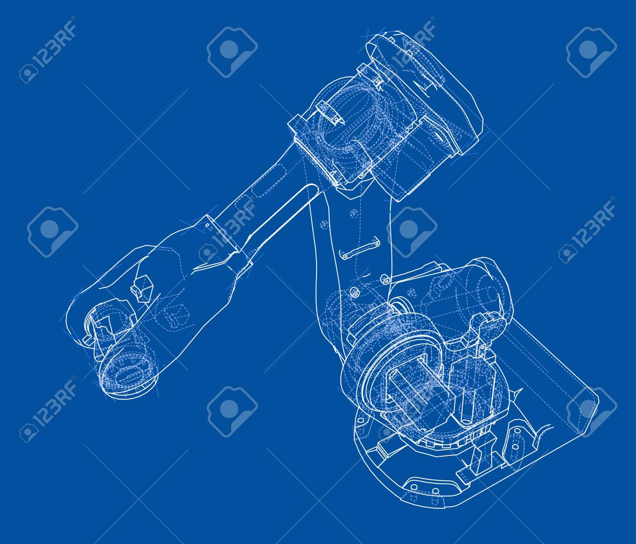 robotic arm blueprints