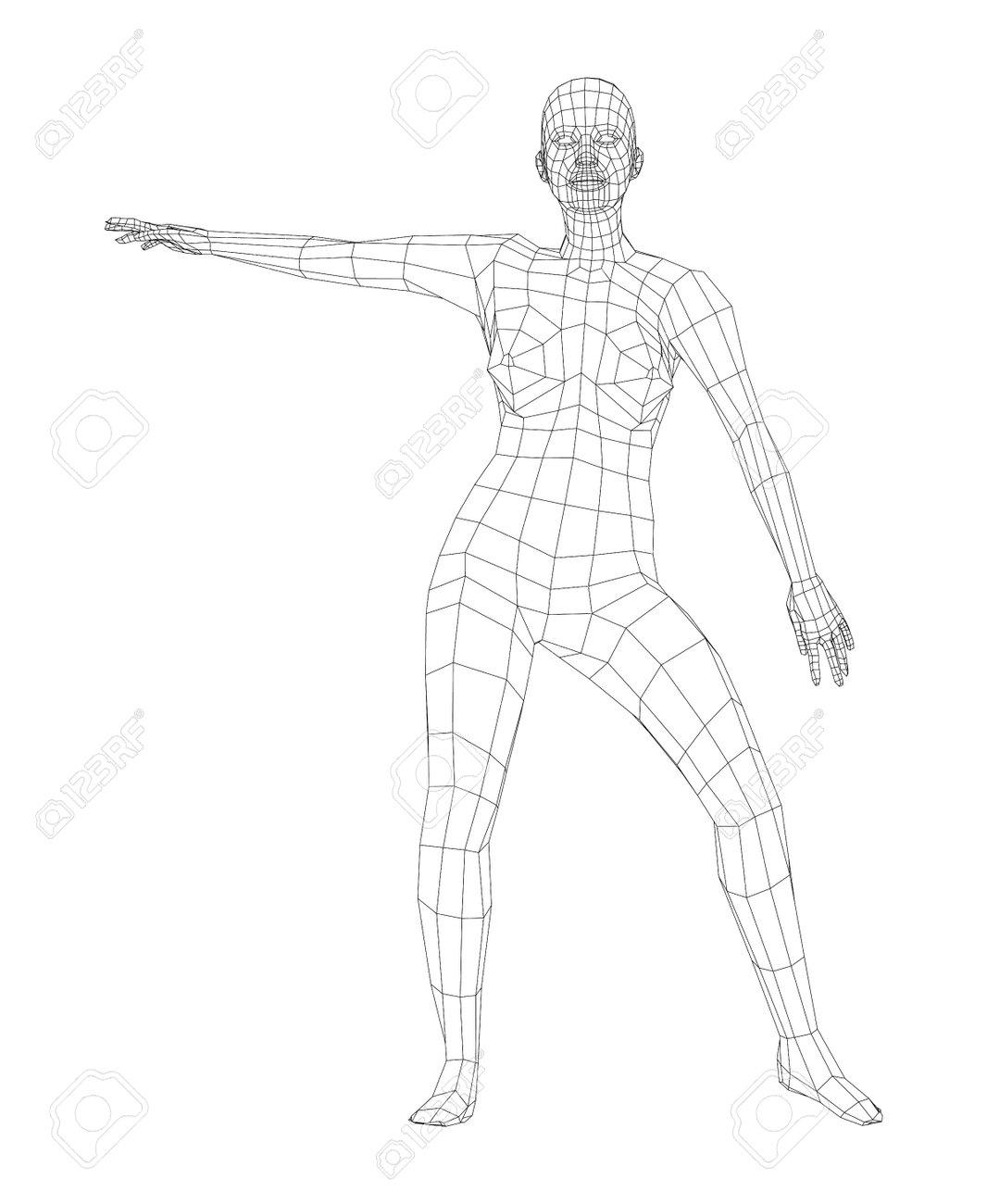 Character T Pose Vector Images (over 1,400)