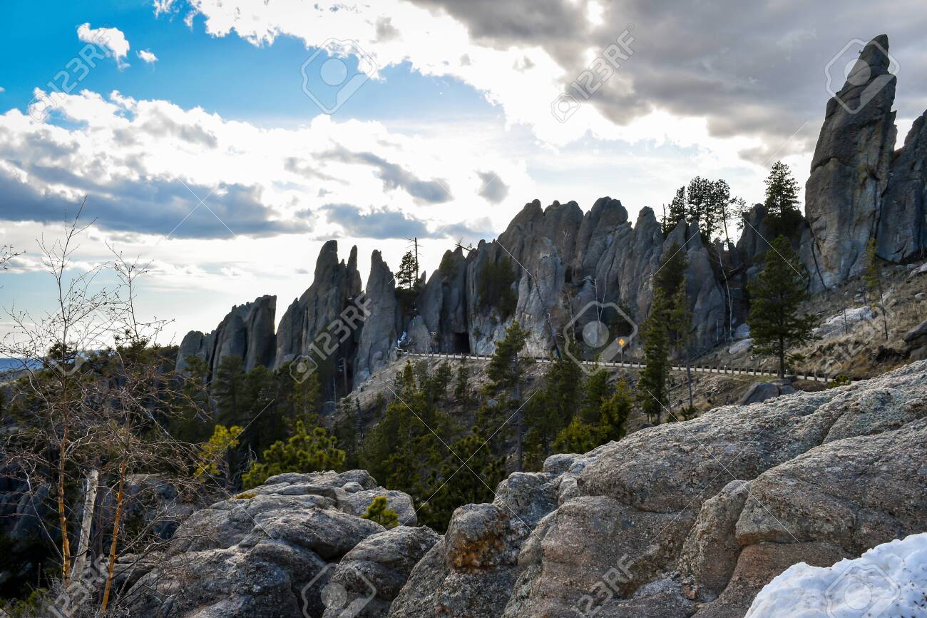 Epic Mountain Landscape Scenery From The Preserve Forest Of The Park Stock Photo Picture And Royalty Free Image Image 139566755
