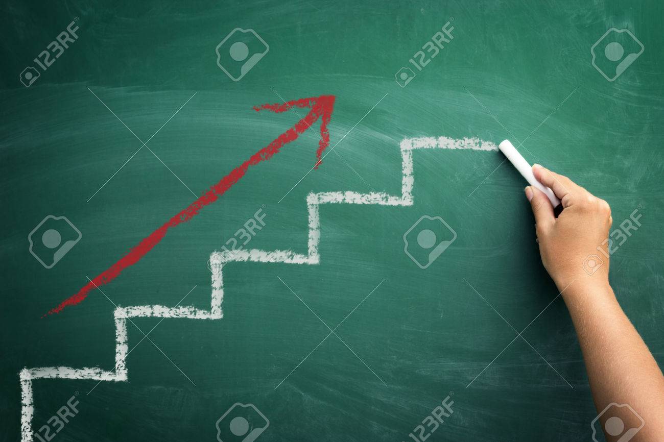 Step by step to the top, concept business progress - 33272095 Step by step to the top, concept business progress - 33272095