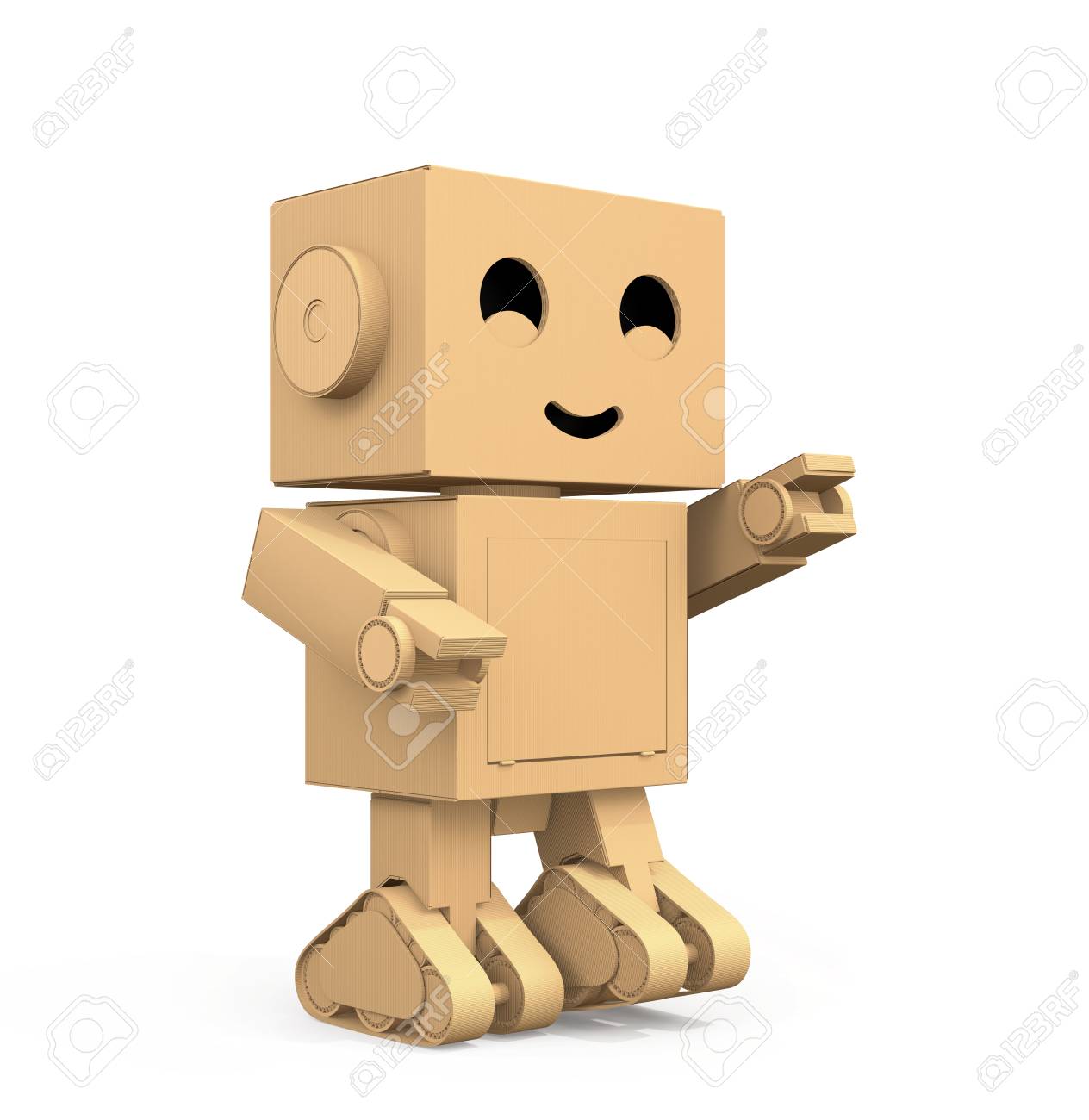 cardboard robot design