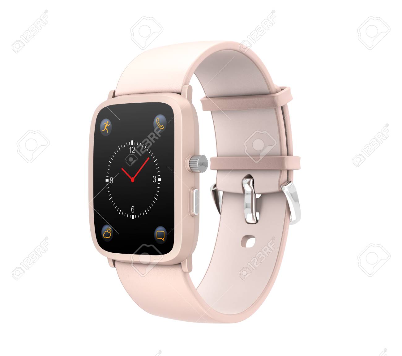 pink smart watch