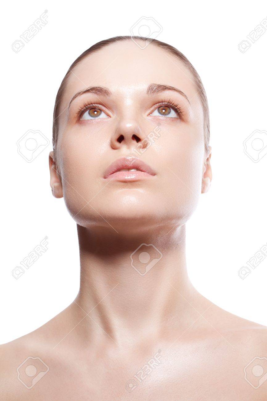 Woman looking up, sticky porn picks