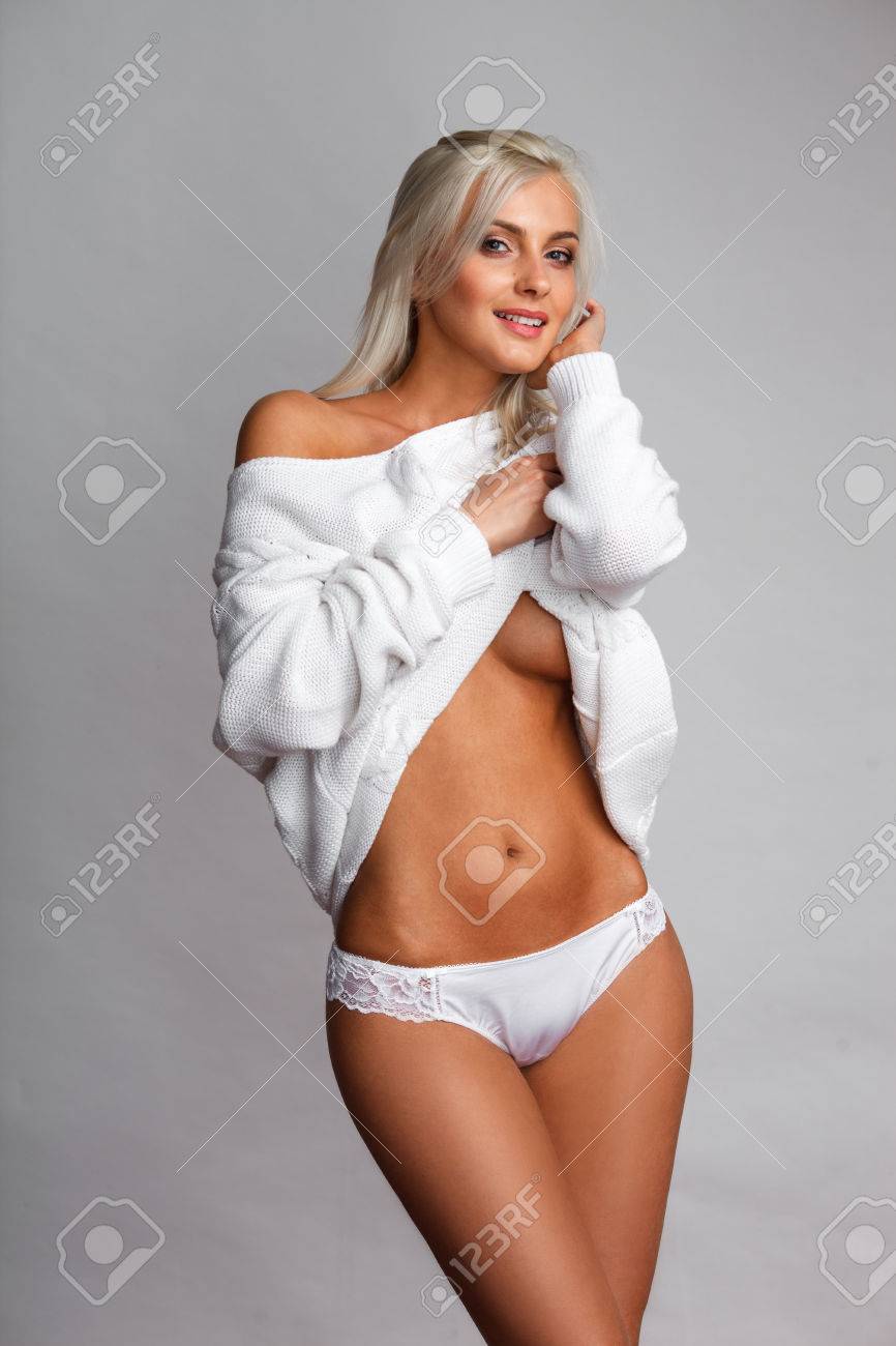 Blonde In Panties