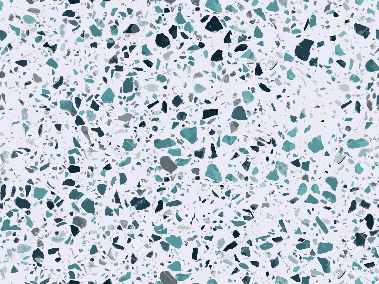 Terrazzo Flooring Texture Seamless Pattern Background Abstract