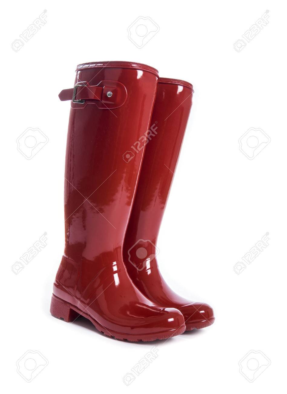 bottines en caoutchouc femme