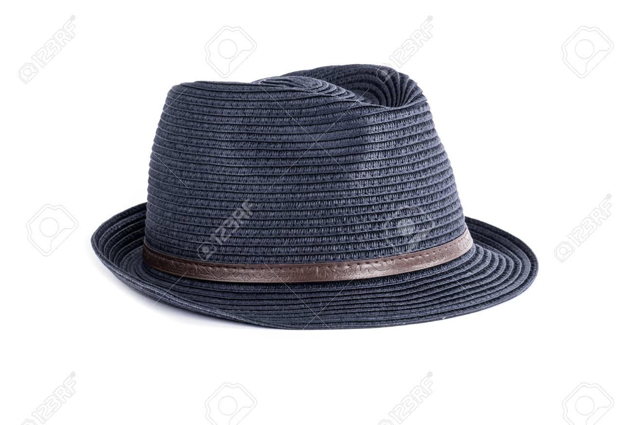 chapeau bleu marine