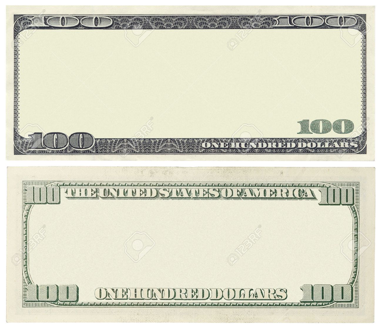 Blank Paper With Same Dimentions As Dollar Bill Blank Paper With Same Dimentions As Dollar Bill
