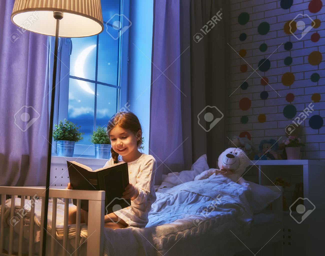 Cute Little Child Girl Reading A Book Under A Lamp. Kid Girl ... for Little Girl With Lamp
110yll Cute Little Child Girl Reading A Book Under A Lamp. Kid Girl ... for Little Girl With Lamp
110yll