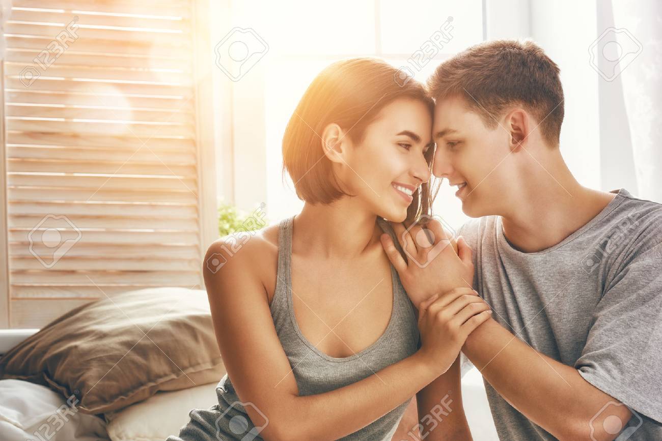 Happy Couple In Love Stunning Sensual Portrait Of Young Stylish Stock Photo Picture And Royalty Free Image Image 57836178