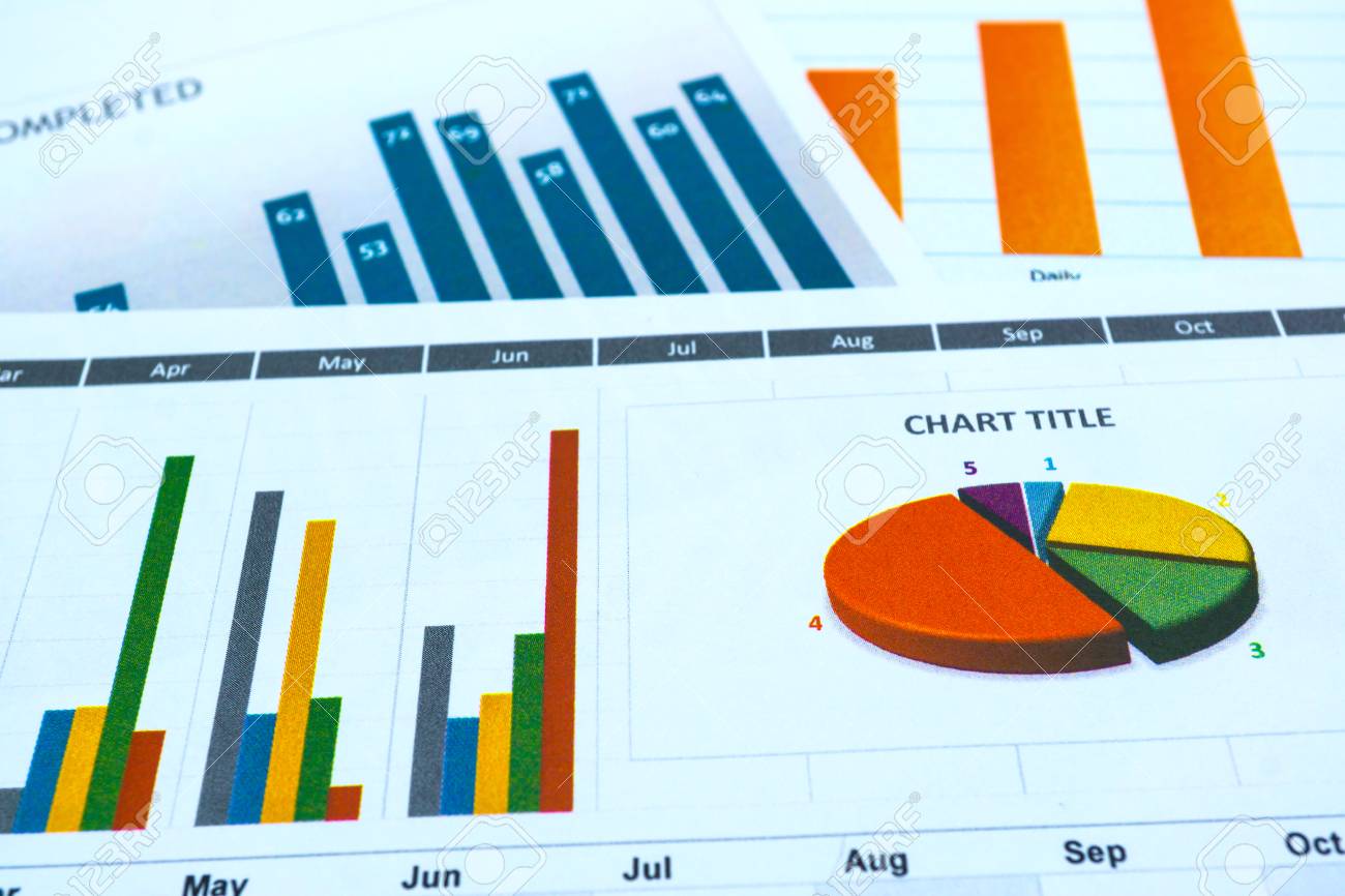 charts and graphs paper financial accounting statistics analytic financial graphs and charts