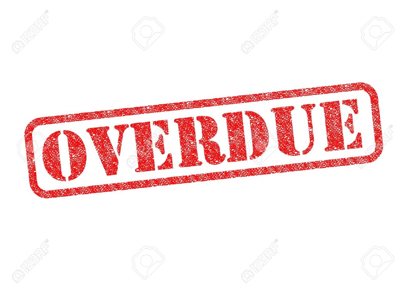 overdue red rubber stamp over a white background stock photo overdue red rubber stamp over a white background stock photo