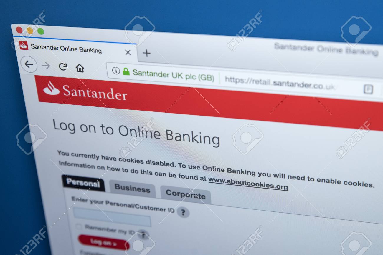 Santander Corporate Website