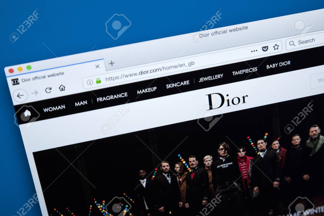 dior website