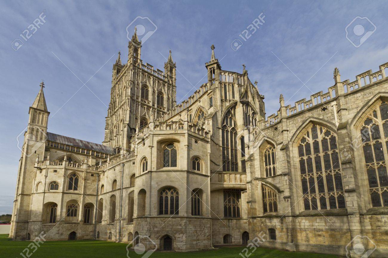 中世グロスター大聖堂 英国 の写真素材 画像素材 Image