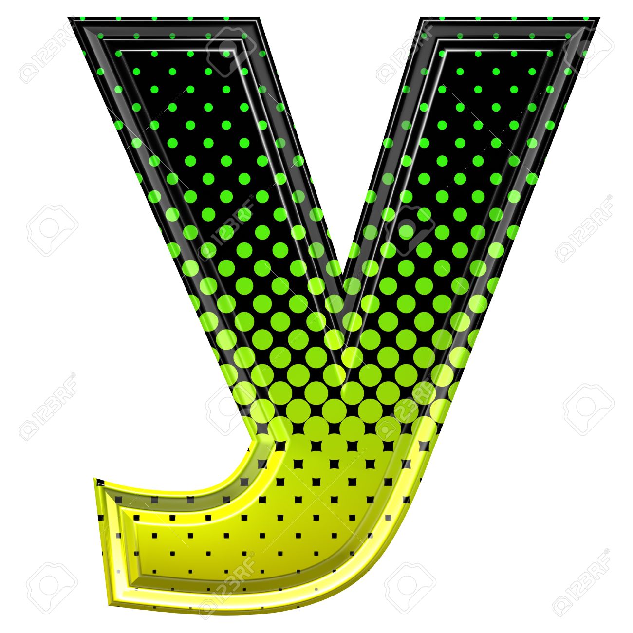 Halftone 3d Lower case Letter Y Stock Picture And Royalty Halftone 3d Lower case Letter Y Stock Picture And Royalty